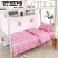 3pcs Student Bedding Set Concise Comforter Single Bed Sheet  Geometric Pattern Simple Plaid Stripe Bedclothes