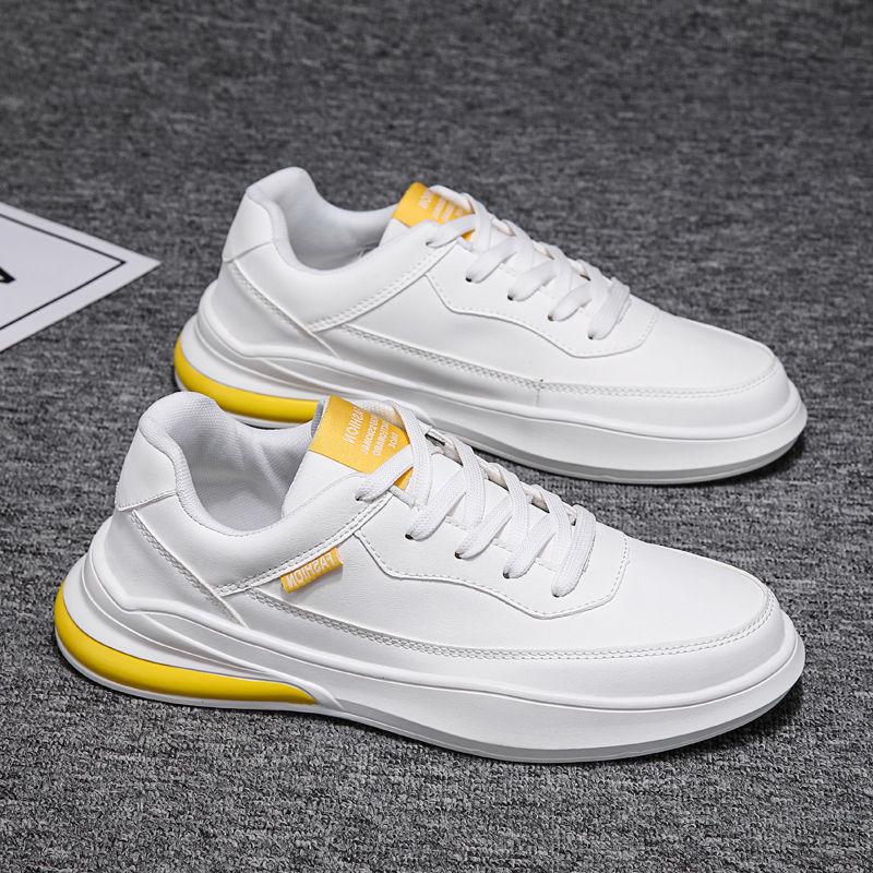 Little white shoes men's trend men's tide shoes breathable casual sports shoes boys Board shoes