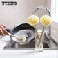 Brand Pot Brush Kitchen Washing Tool Pot Pan Dish Bowl Palm Brush Scrubber Cleaning Cleaner