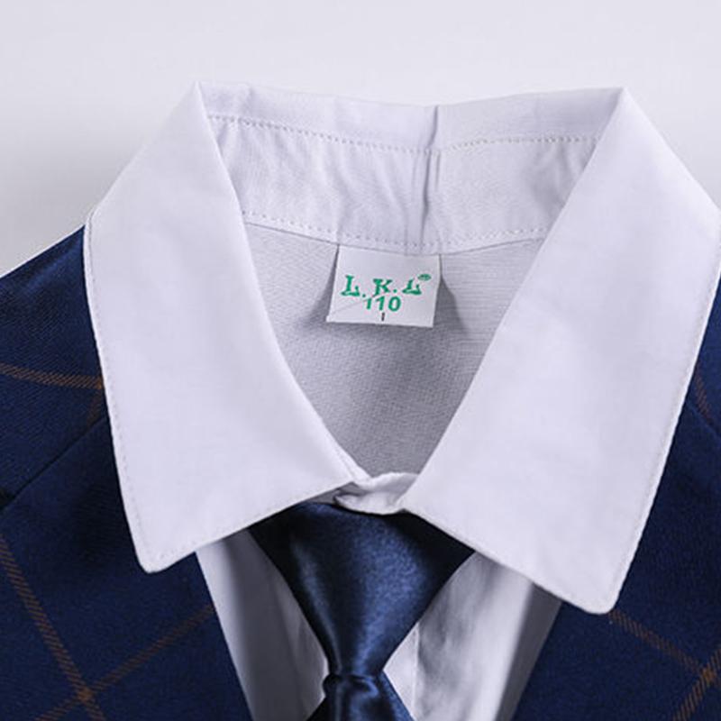 Kindergarten Uniforms Summer Clothes Boys and Girls Vest Suit British Style Elementary School Students Suit Class School Uniforms Chorus Costumes