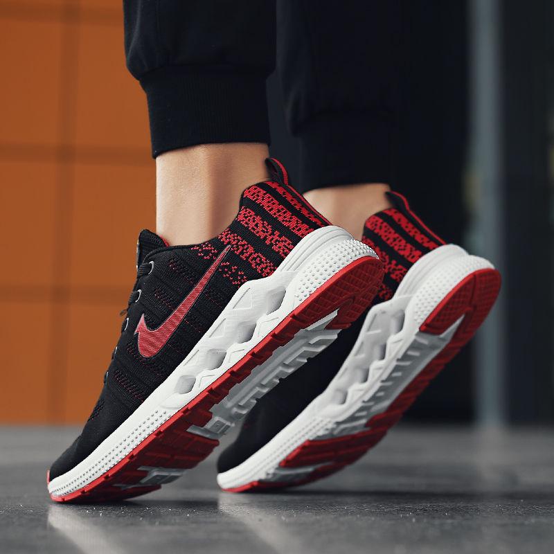Summer Net Shoes Men's Shoes Trend Men's Sports Shoes Casual Breathable Student Running Shoes