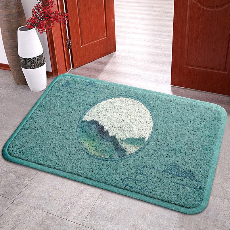 Thick Wire Rod Floor Door Pad Entry Household Foot Pad Door Door Home Door To Bathroom Can Cut  60*90cm
