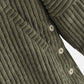 Autumn Winter Jacket for Women Corduroy Hooded Coats Solid Casual Plus Size Parkas
