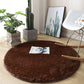 Thicken Round Carpet Living Room Bedroom Cute Room Bedside Carpet Fitness Yoga Carpet Hanging Basket Computer Chair Mat