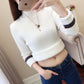Thicken Plus Velvet Tops Cold-proof Turtleneck Sweater Female Autumn and Winter Warm Knit Sweater