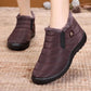 Women Boots for Winter Shoes Waterproof Snow Boots Warm Flat Couple Ankle Booties Slip on Plus Size Flat Female Shoes Short Boots