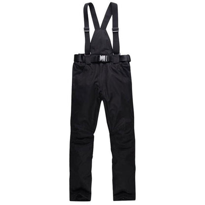 Men's and Women's Ski Pants Winter Outdoor Warm and Windproof Waterproof Snowboard Pants Jumpsuit Ski Overalls Snow Pants