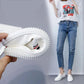 Summer Korean Version of All-match White One-step Fashion Breathable Women's Shoes with Holes
