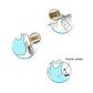 Baby Electronic Thermometer Infrared Forehead Thermometer High Precision Measurement Device Adult