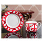 High-end Coffee Cup Mascot European Bone China Home Coffee Cup and Saucer Set British Afternoon Tea Cup Luxury Gift