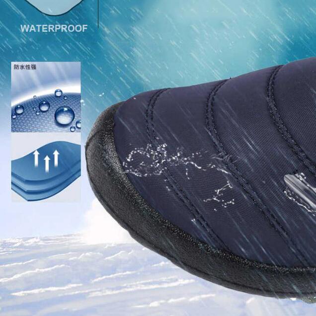 Winter Men's Waterproof Cotton Shoes Old Beijing Cloth Shoes Men's Shoes Plush Warm Casual Shoes