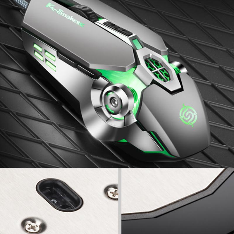 Wired Mechanical Gaming Mouse Universal Mouse for Computer and Notebook