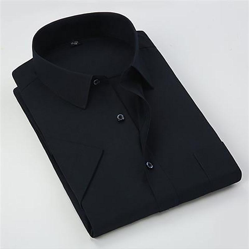 Plus Size Trendy Handsome Men's Shirts Plus Fat Increase Men's Bottoming Shirts Men's Fat Long Sleeve Shirts