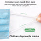 3 Layer Disposable Elastic Mouth Soft Breathable Hygiene Kids Face Mask for 4-10 Years Old Children