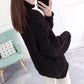 Autumn and Winter Retro Turtleneck Sweater Korean Lantern Sleeve Loose Top Fashion Casual Women Sweater