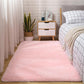 Living Room Carpet Solid Color Wool Cushion Bedroom Bedside Plush Carpet
