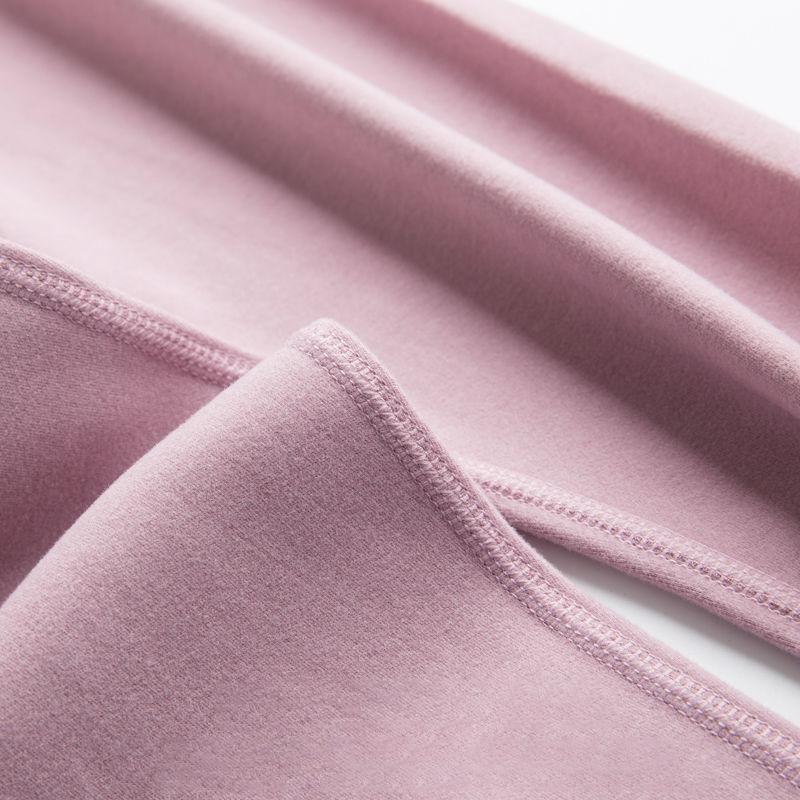 Women Winter Autumn Pants Thermal Underwear Female Tight Wearable Pants Thicken Windproof Comfortable Soft Lining Warm Sweatpants High Elasticity Slim