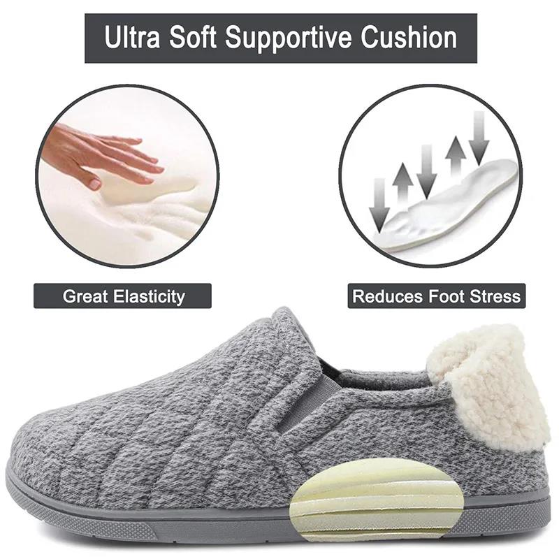 Women's Winter Warm and Comfortable Cold-proof Cotton Shoes Plus Velvet Non-slip Flat Shoes