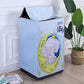 Washing Machine Cover Automatic Sunscreen Laundry Dryer Waterproof Protector Silver Cartoon Animal Printed Dust Proof Case