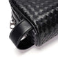 Long Wallet Men Anti-theft Multi-function Woven Card Holder Clutch Bag Purse Hand-held Wallet