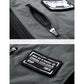 Spring and Autumn Sweater Men's Long-sleeved T-shirt Round Neck Fake Two-piece Tooling Top Handsome Loose Casual All-match Pullover Sweater