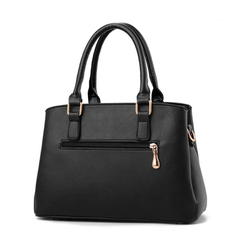 PU Leather Handbags For Women Bags Luxury Top-Handle Bags Large Capacity Personality European Style Crossbody Bag