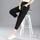 Harem Pants Women's Summer Loose Large Size Casual Nine-point Cropped Trousers Thin Section Small Feet Carrot Pants