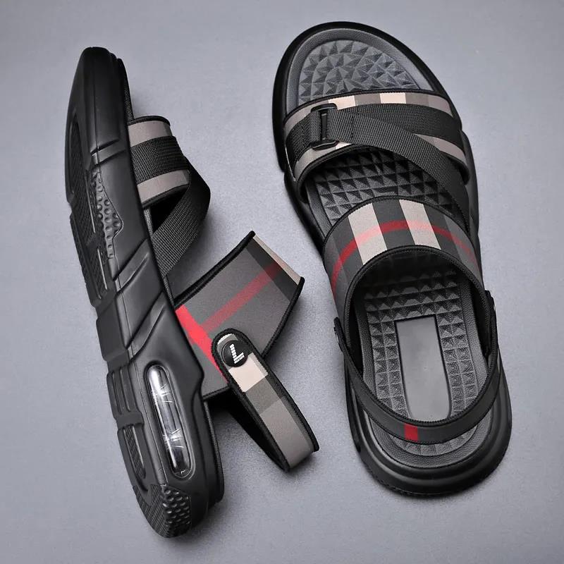 Summer Increased Air Cushion Men's Sandals Sports and Leisure Beach Sandals