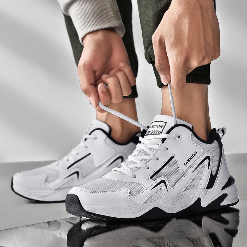 Spring Increased Shoes Inside Men Outdoor Shoes Sports Shoes Men Basketball Shoes Non-slip Wear Comfortable Shoes Men's Casual Shoes