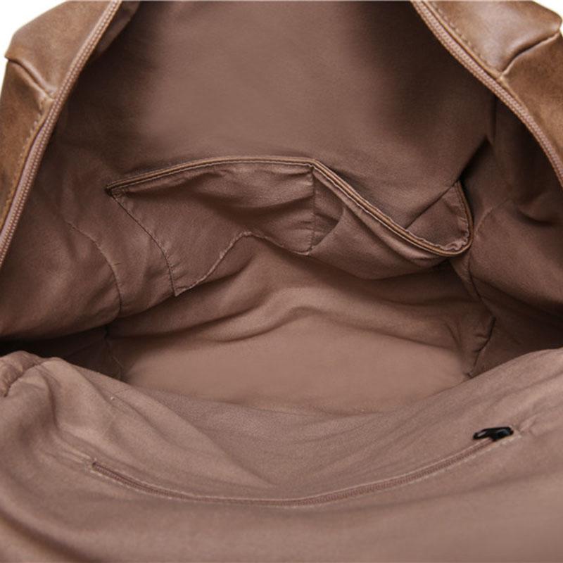 Business Backpack Men Leather Anti-theft Waterproof Sports Travel Bags Student Book Computer Bag