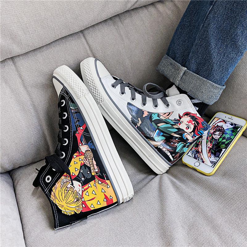 Classic Men Canvas Shoes Reflective 2020 Summer High Top Flats Men Vulcanized Shoes Factory Outlet Male Casual Shoes