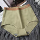3PCS High Waist Underwear Women's Cotton Antibacterial Seamless Belly Tightening Plus Size Breathable Briefs