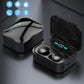 Bluetooth Earphones Mini LED Display Headphone Stero Sound 3500mah Power Bank Sport Wireless Headset