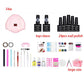 Manicure tools Set 54W LED Lamp nail Dryer 30 pcs Nail Gel Polish Kit Nail Set Nail Art Tool set