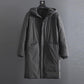 Mid-length Down Jacket Original Single Men's Winter Hooded Padded Jacket Thick Warm and Comfortable Jacket
