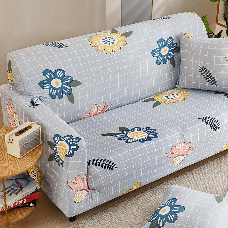 Thickened Stretch Sofa Cover Fabric Sofa Cover Furniture Protection Cover 1-4 Seat Combination Sofa Protection Cover