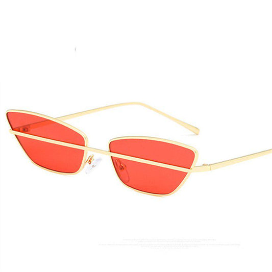 Fashion Cat Eye Sunglasses Women Men Brand Designer Sun Glasses Vintage Mirror Eyeglasses Female Pin