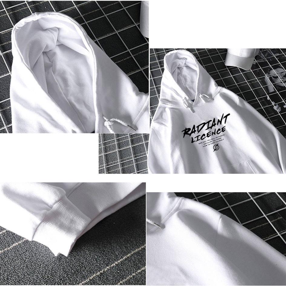 Men's Hoodie Cotton Printed Sweatshirt Street Hip Hop Plus Size Hoodie