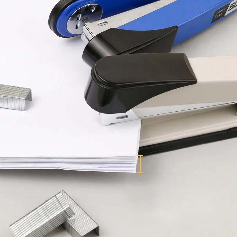 Metal Stapler 50 Pages Large Heavy-duty Thickening No. 12 Stapler Suitable for Office