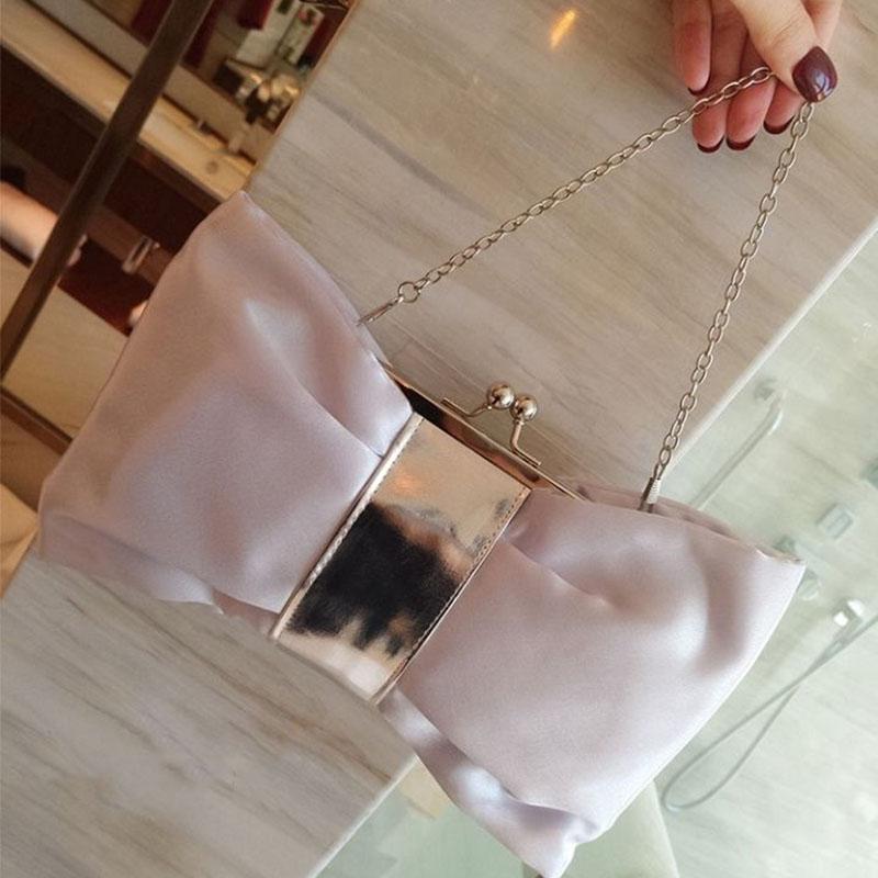 Luxury Rhinestones Women's Clutch Bag Shoulder Bag Ladies Smooth Satin Wedding Evening Banquetl Clutch Purse
