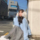 Pofulove Loose Round Neck Chic Net Red Sweater Female Student Autumn and Winter New Girlfriend Dress