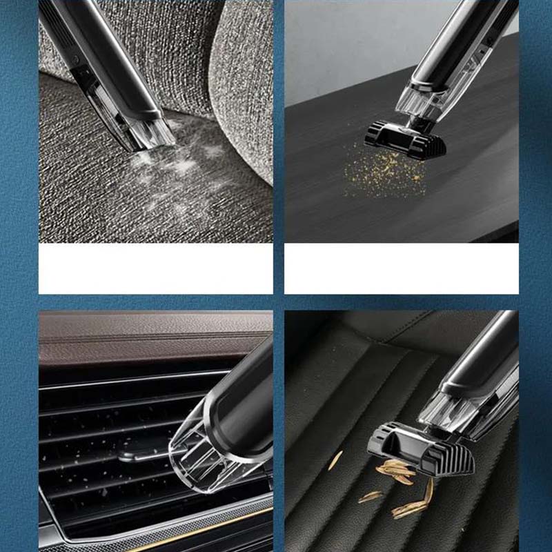 Mini Vacuum Cleaner Car Car Wireless Charging Car Household Dry and Wet Separation Dual-use High-power Powerful Car Cleaning Tool