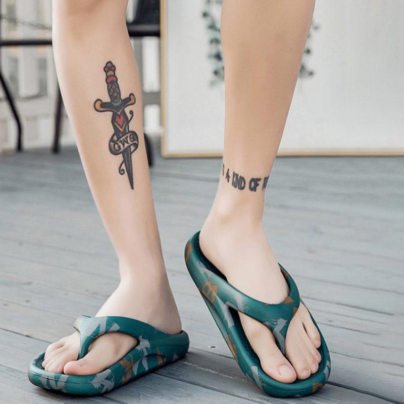Women's Flip-Flops Outdoor Slippers Beach Slides Indoor Summer Shoes Platform Sandals Women Soft EVA Non-slip Bathroom