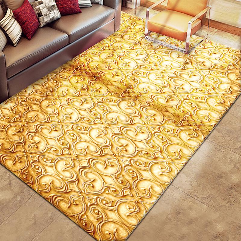 3D Creative Doormat Plant Printed Carpet Hallway Carpets for Living Room Bedroom Rug Anti-skid Floor