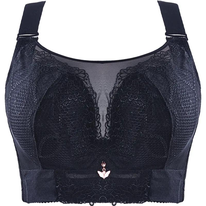 Sexy Push Up Bra Bras C D E Bralette Women Lingerie Wireless Underwear Lace Brassiere Large 36-48 Ladies