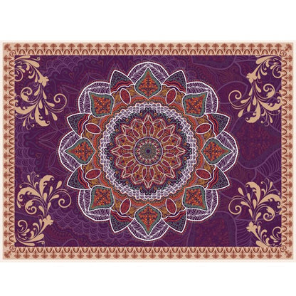 Household Carpet Bedroom Bedside Luxury Washable Carpet European Carpet Living Room Carpet