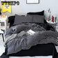 Quilt Cover Bedclothe Simple Stripe Bed Sheet Comfortable Quilt Cover Duvet Cover Pillow Case