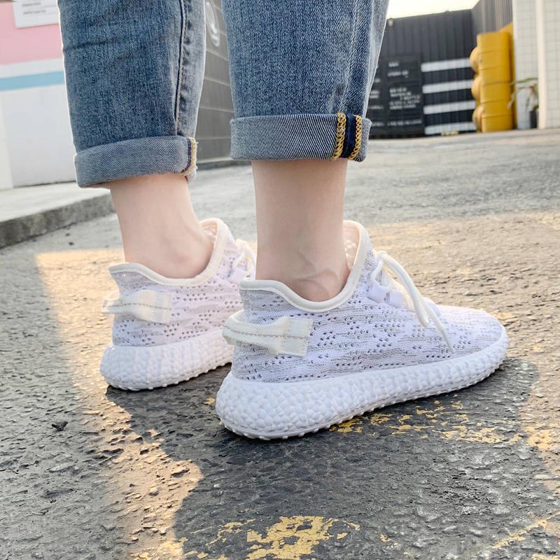 Breathable Coconut Shoes Female Summer Korean Version of Wild Pink Shoes Women's Sports Shoes