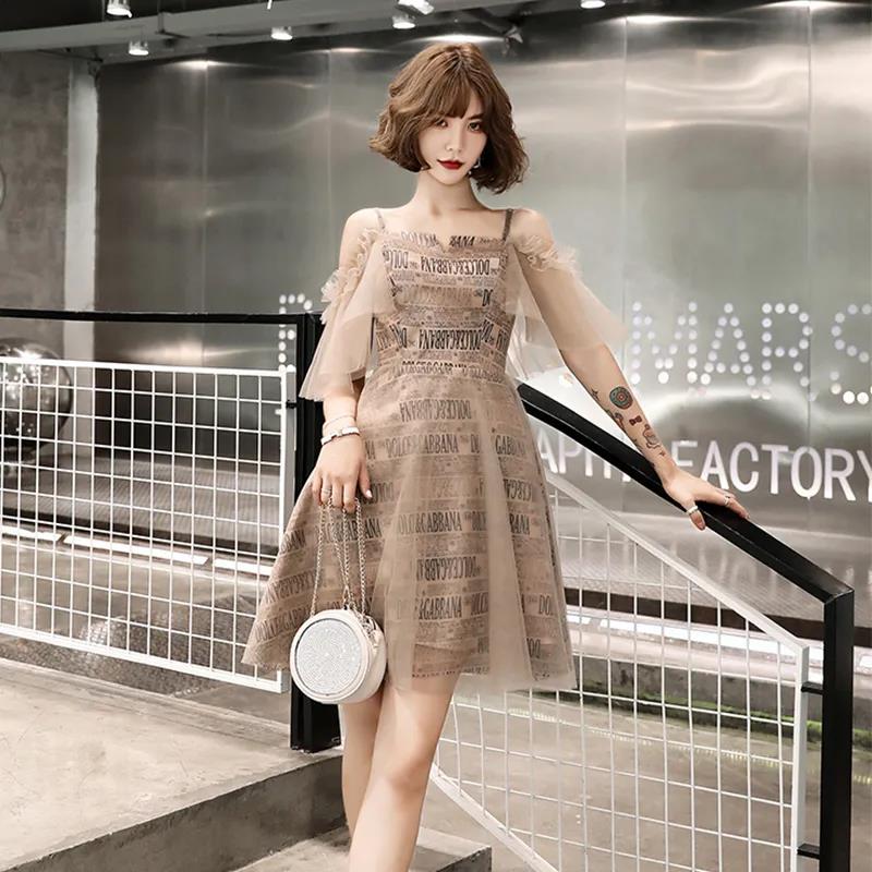Evening Dress Dress Women Can Usually Wear French Ladies Short Paragraph Small Fragrance Modern Banquet Fairy Temperament Thin Summer