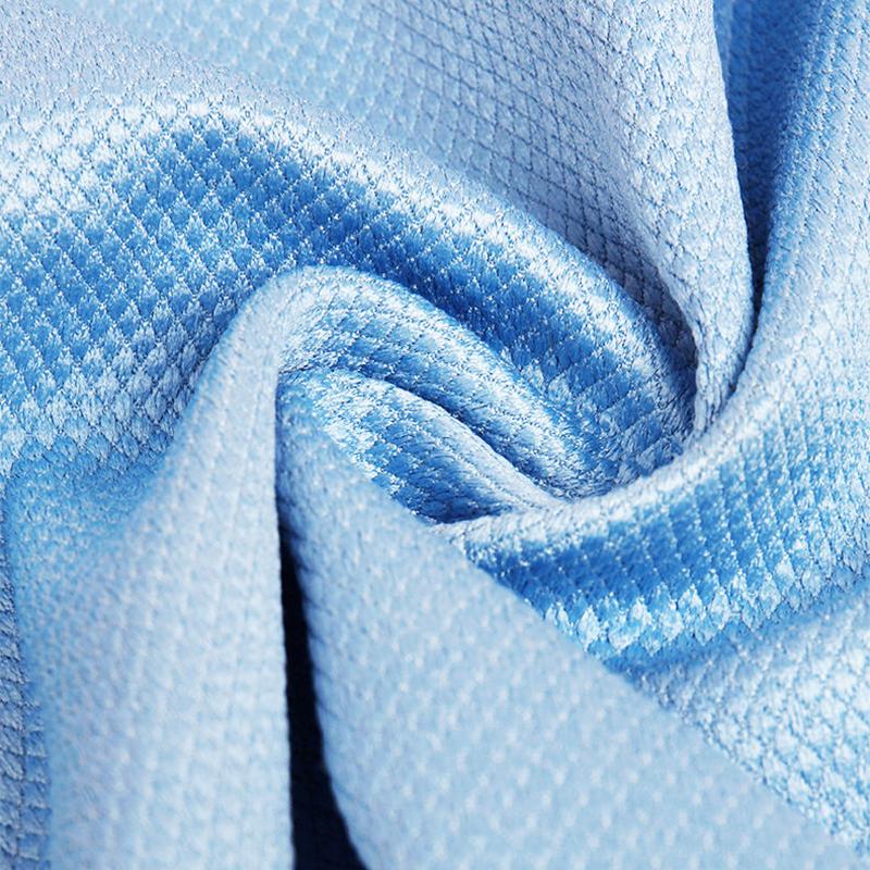 Soft Microfiber Towel Car Cleaning No Trace Absorbable Window Car Rag Cleaning Towel Kitchen Mirror Cleaning Wipe Glass Cloth